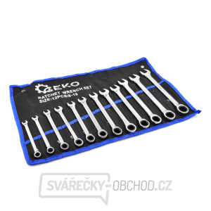 Sada ráčnových klíčů 12ks. 8-19 mm (10) Sada ráčnových klíčů 12ks. 8-19 mm (10) gallery main image