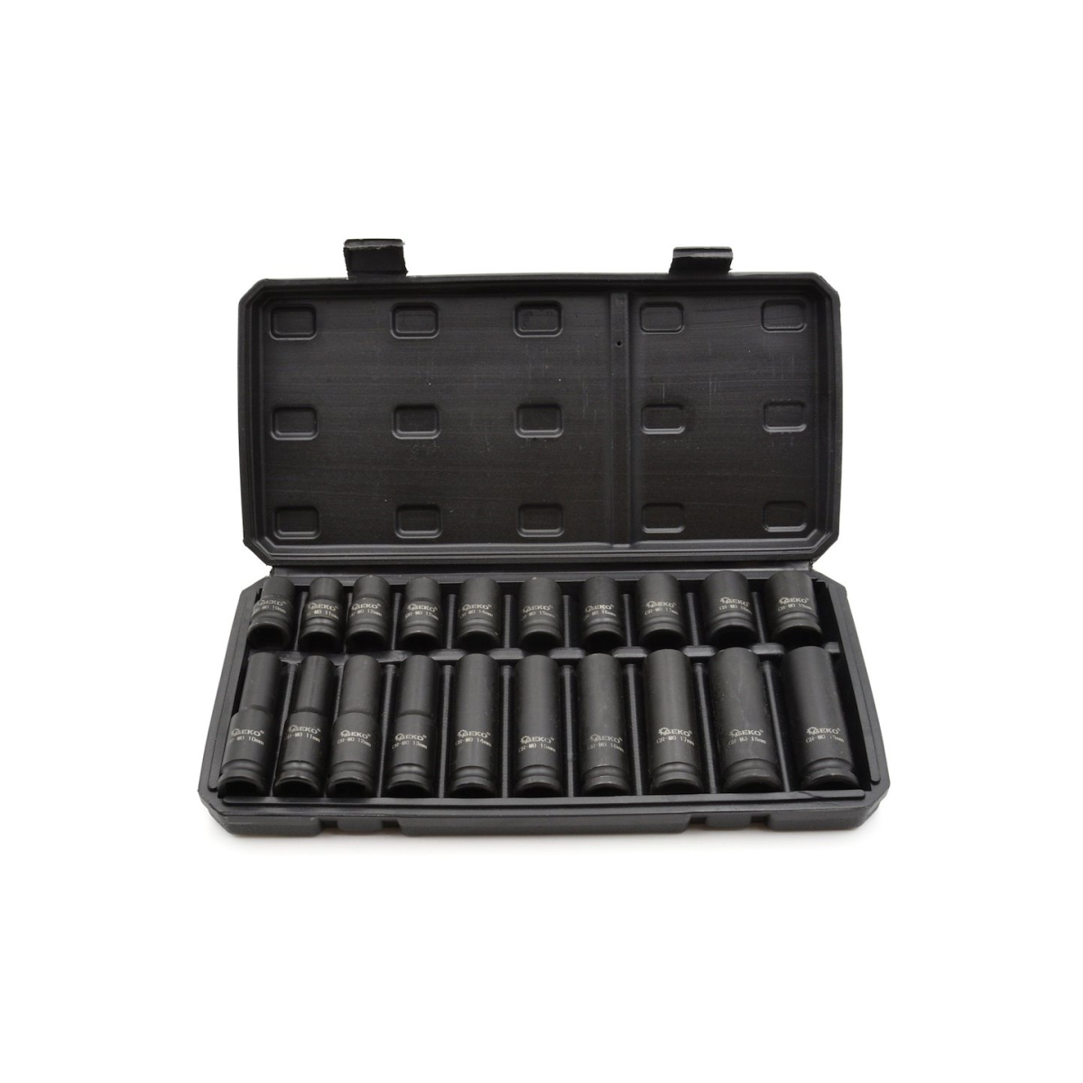 Levně Sada 1/2" dlouhých a krátkých nástrčných hlavic 10-19 mm (10) G10517