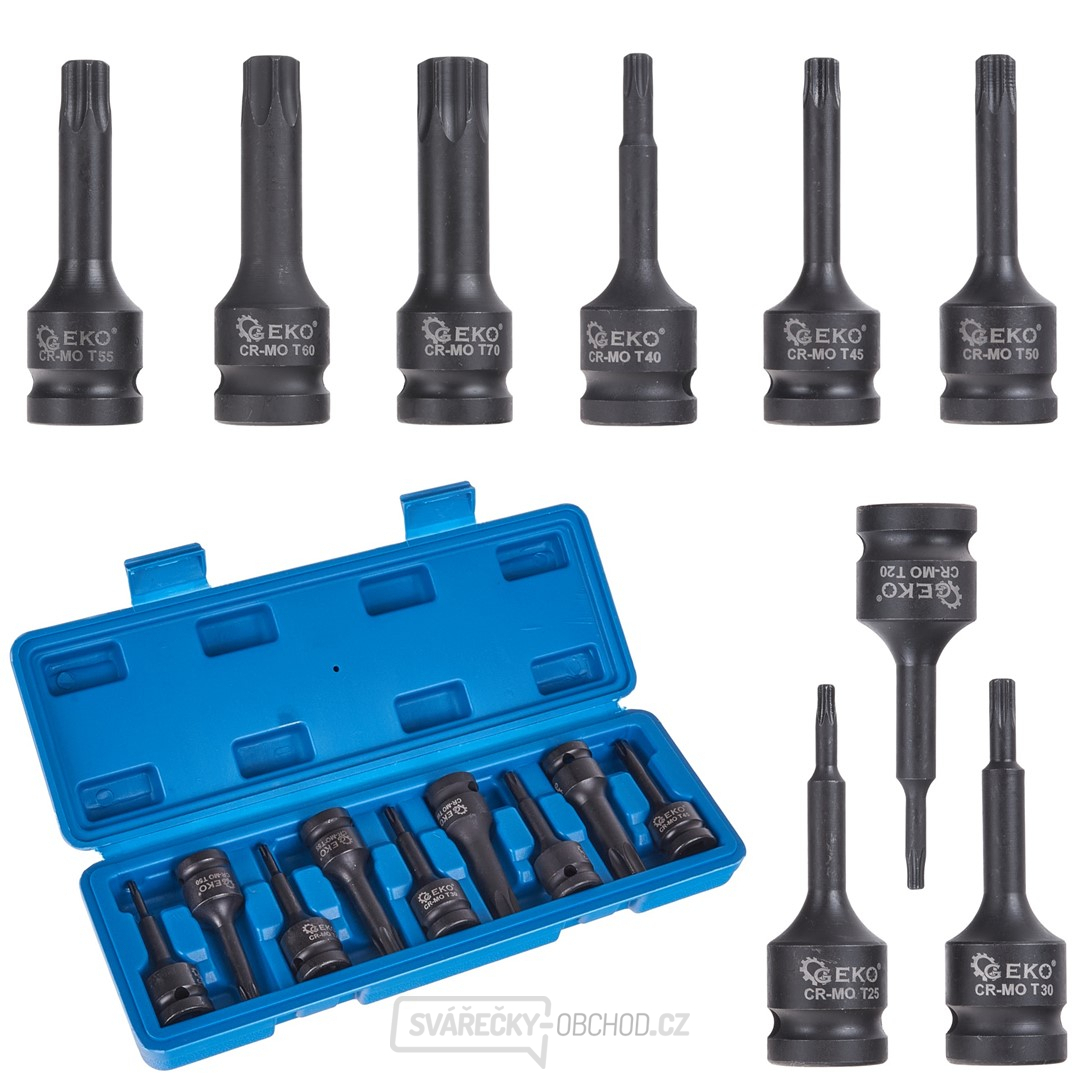 Sada klíčů torx 9ks T20-T70 CR-MO (15)
