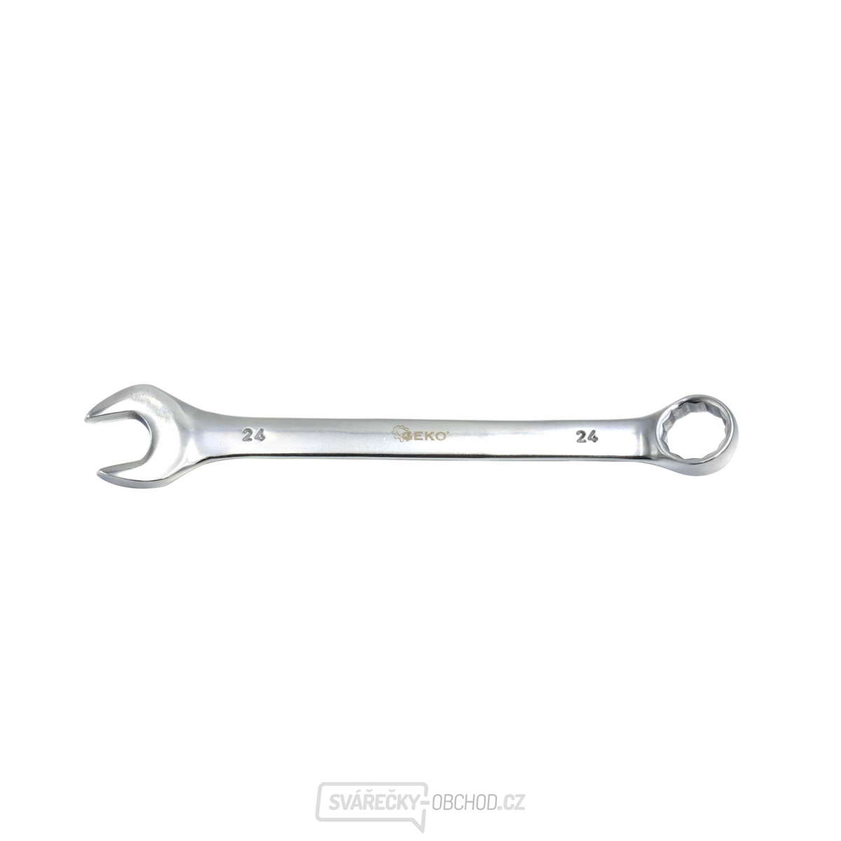 Otevřený klíč leštěný přímý 25mm (10/20)