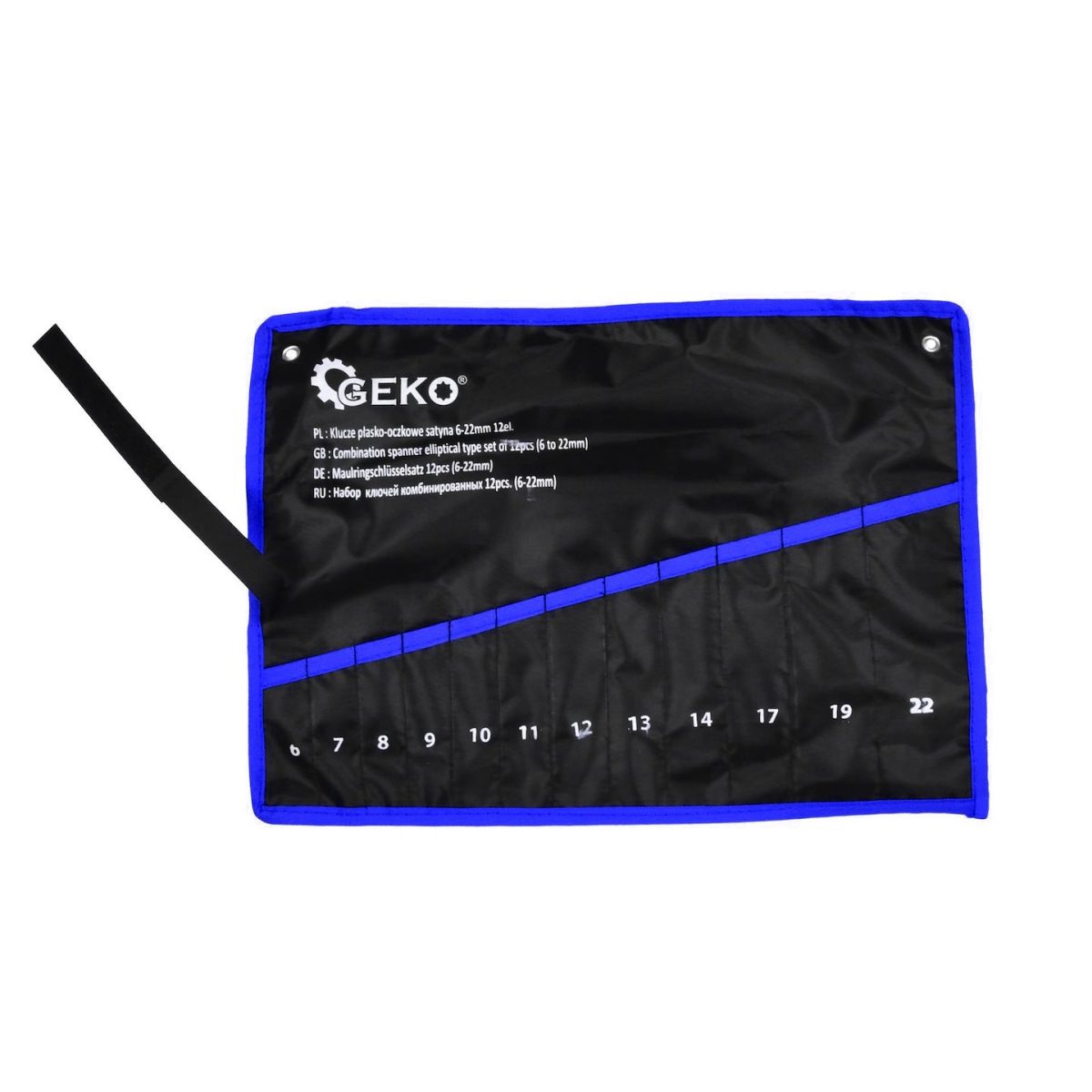 GEKO Obálka - klíčový list 12el. 6-22mm (100) G11250