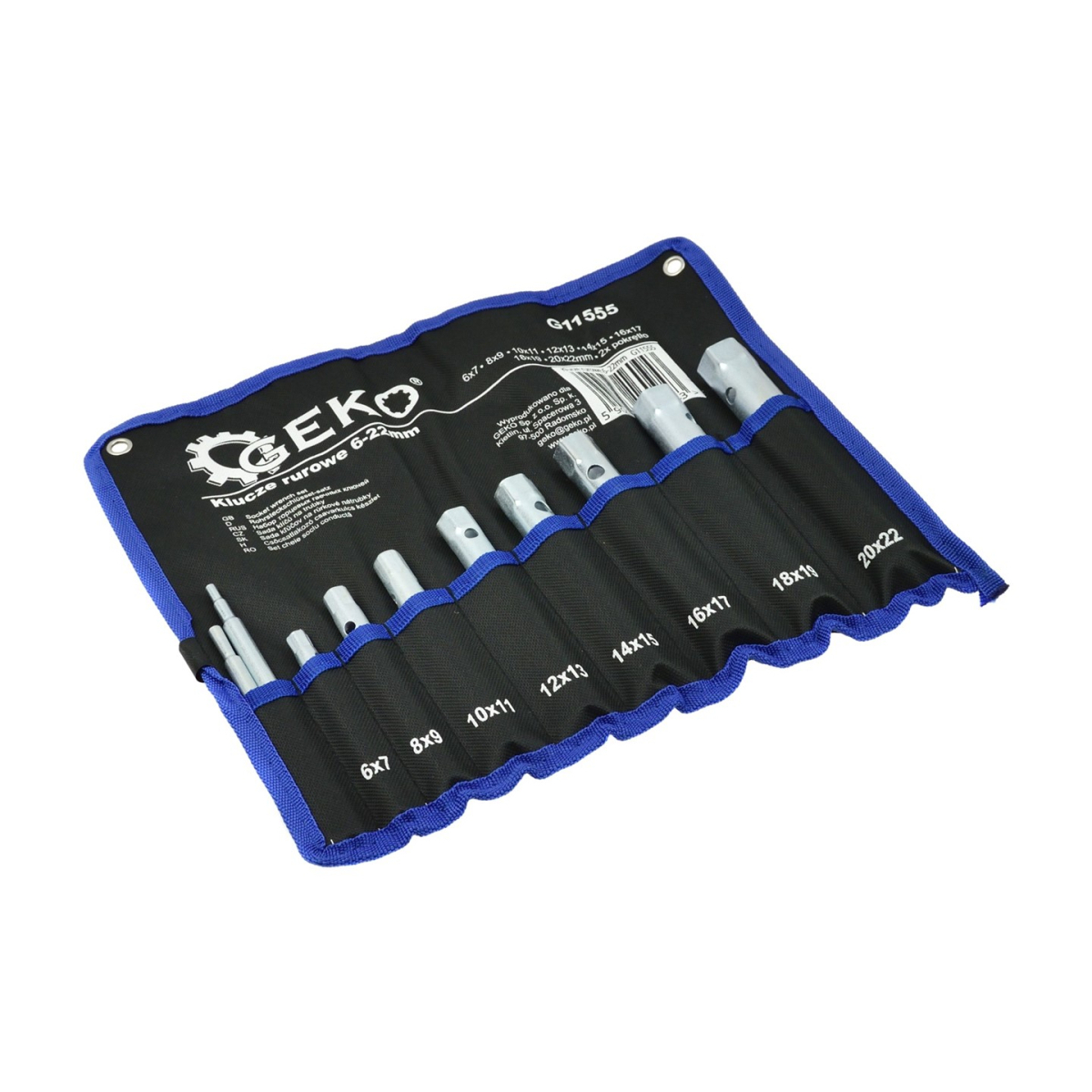 Klíče na trubky 6-22 mm (12/24) G11555