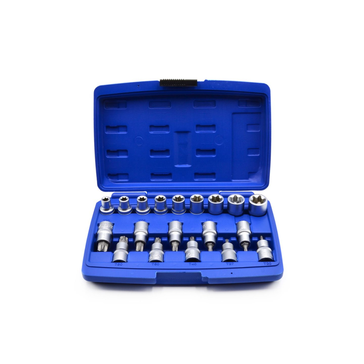 Levně Sada nástrčných hlavic a bitů 1/2" torx 19 ks. (10) G13565
