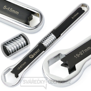 Nastavitelný očkový klíč - oboustranný 15-27mm/5-15mm CrV (30) Nastavitelný očkový klíč - oboustranný 15-27mm/5-15mm CrV (30) náhled