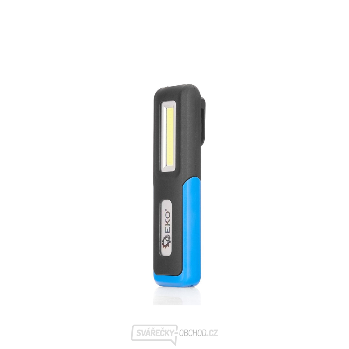 Dílenská lampa 3W+3W LED COB 1200mAh s držákem a magnetem (48)