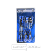 Sada 8 šroubováků s plochou hlavou: 2-6 mm Křížové: ph0-2 GEKO (10/20) Sada 8 šroubováků s plochou hlavou: 2-6 mm Křížové: ph0-2 GEKO (10/20) gallery main image