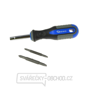Šroubovák s výměnnými bity GEKO (10/100) Šroubovák s výměnnými bity GEKO (10/100) gallery main image