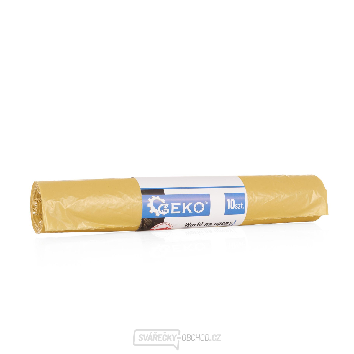 Pytle na pneumatiky 100x100 ŽLUTÉ - role po 10 kusech (30)