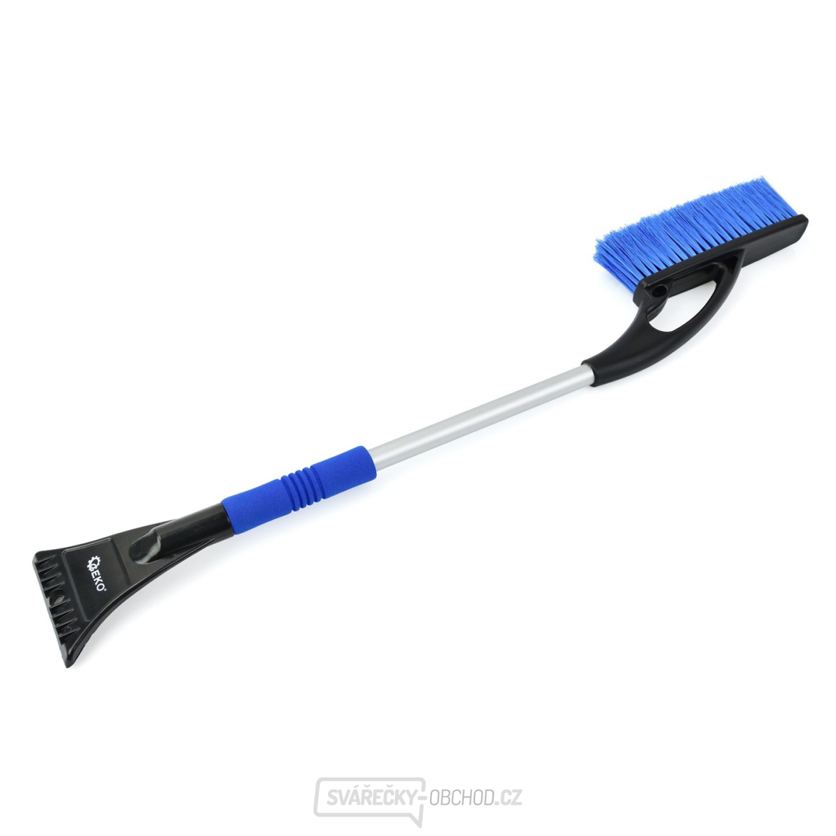 Kartáč se škrabkou - na odklízení sněhu z auta 80 cm (12)