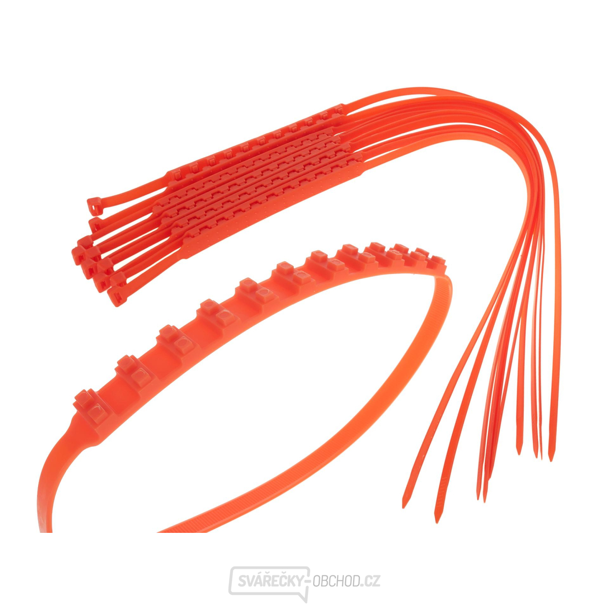 Protiskluzové samosvorné pásky - řetězy na kola - sada 10ks (40)