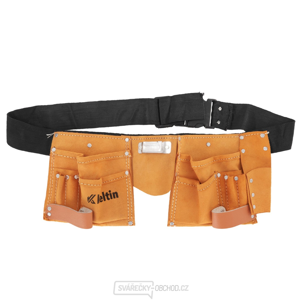 Opasek na nářadí - montážní kůže 11 kapes (50)