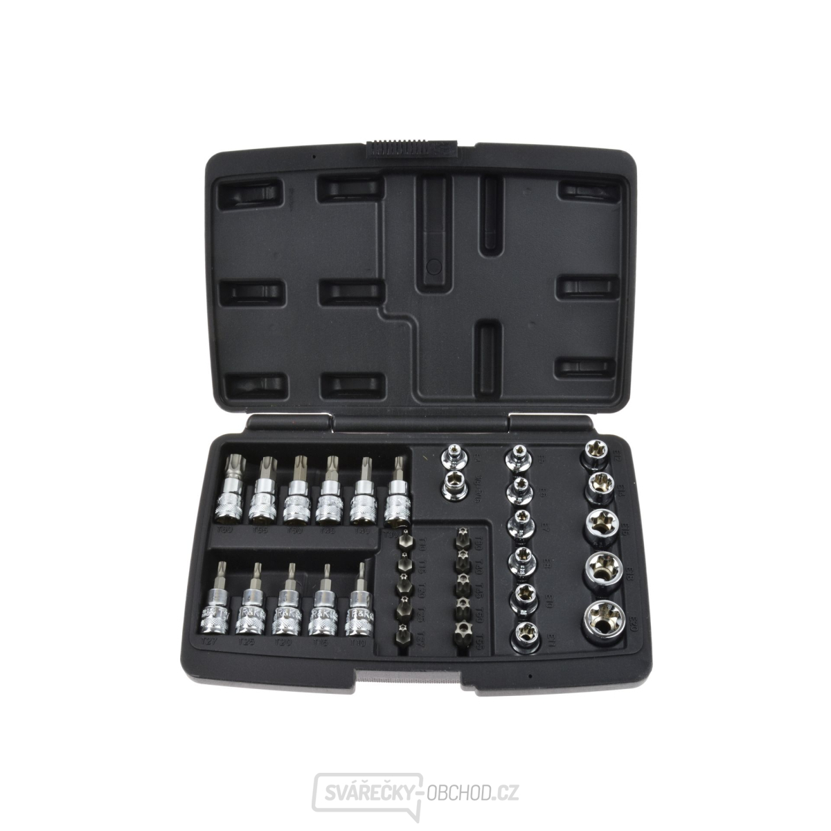 Profesionální sada nástrčných klíčů TORX 34el. 3/8" S2 (10)