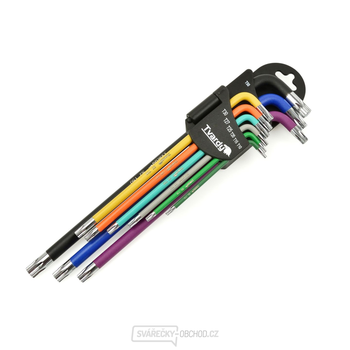 Dlouhé klíče Torx T10-T50 barva 9el. S2 (24)