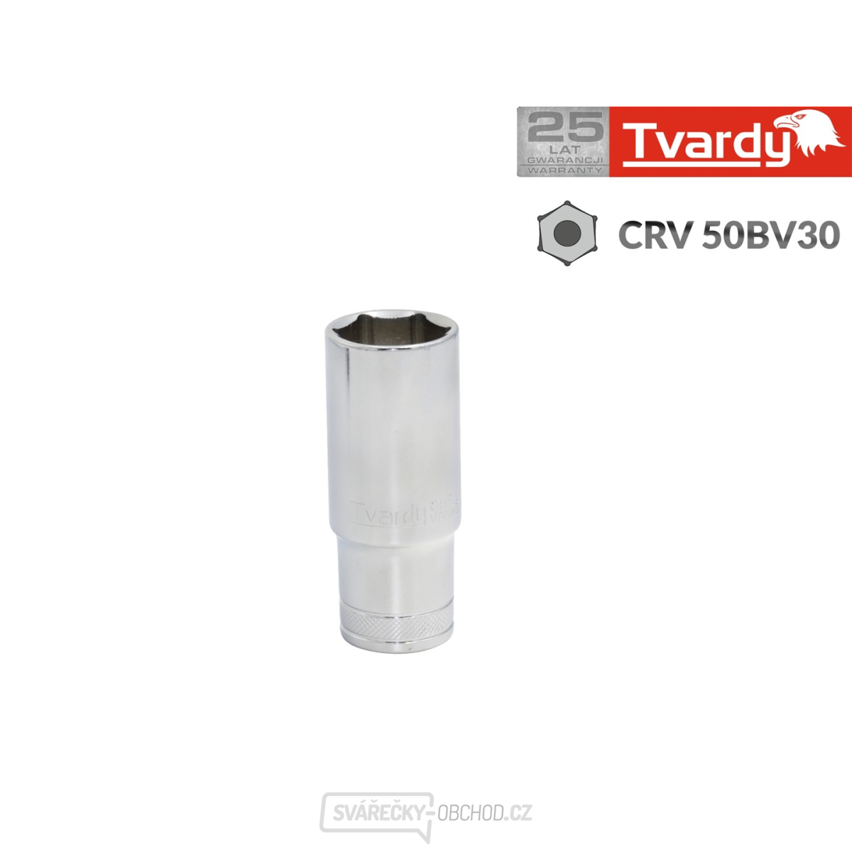 Dlouhá šestihranná hlavice 1/4" 11 mm TVARDY (10/100)
