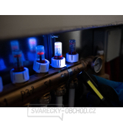 Inspekční dílenská lampa s magnetem LED COB 5W + 3W UV laser 800mAh 400lm IP44 (100) náhled