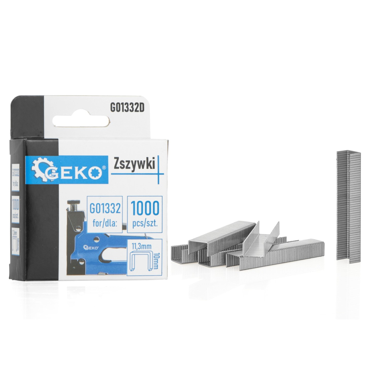 GEKO Sponky 1,2x11,3mm 10mm 1000ks. (200) G01332D