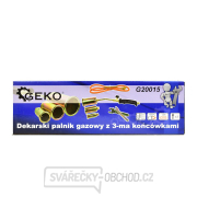 Střešní plynový hořák se 3 koncovkami (25-35-50 mm) NOVÝ - karton (10) náhled