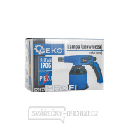 Pájecí lampa s piezoelektrickým zapalováním pro 190g kartuše PROFI (12) Pájecí lampa s piezoelektrickým zapalováním pro 190g kartuše PROFI (12) náhled