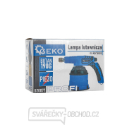 Pájecí lampa s piezoelektrickým zapalováním pro 190g kartuše PROFI (12) náhled
