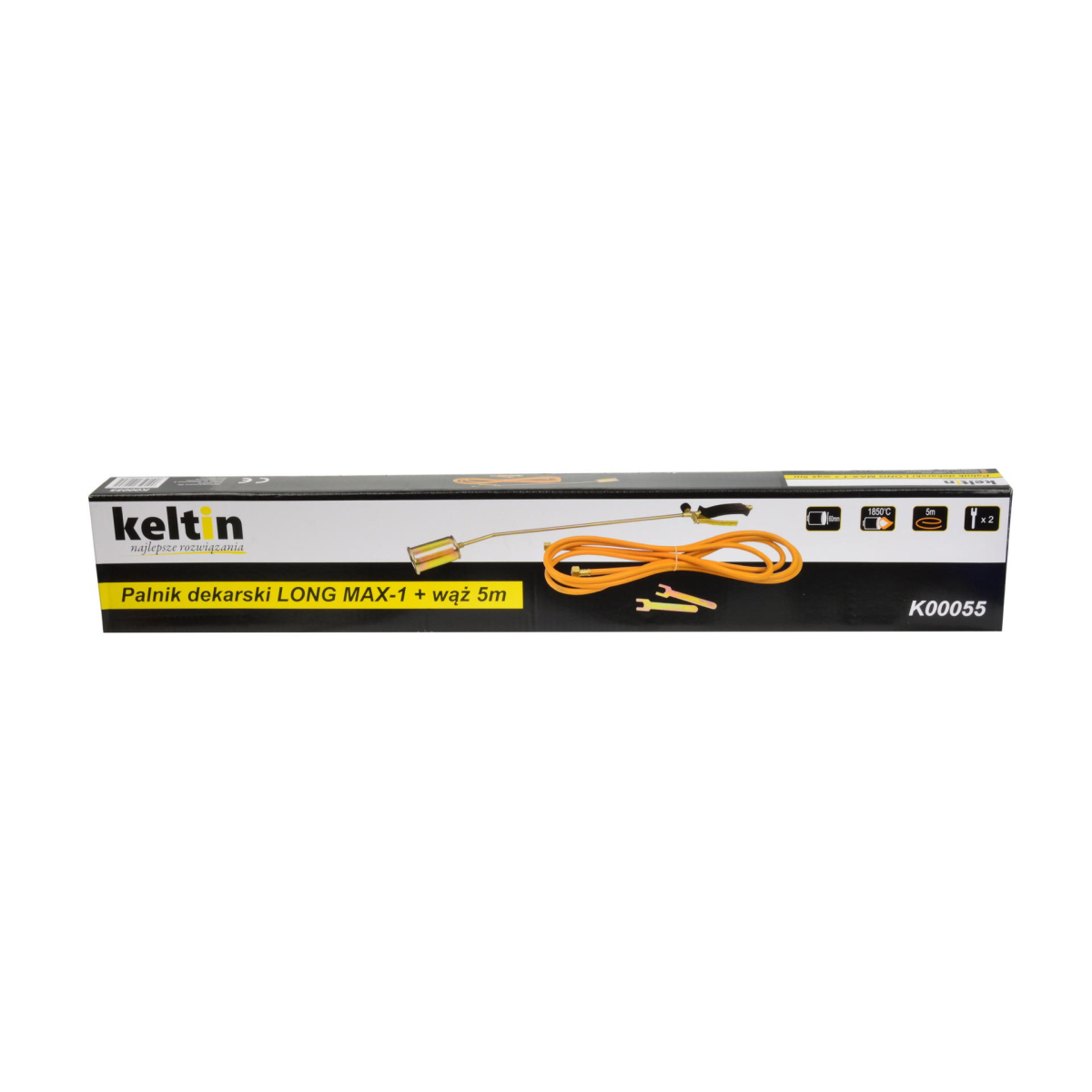 GEKO Střešní hořák LONG MAX-1 + hadice 5 m (10) K00055