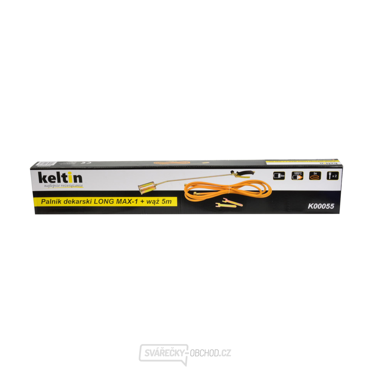 Střešní hořák LONG MAX-1 + hadice 5 m (10) Střešní hořák LONG MAX-1 + hadice 5 m (10) gallery main image