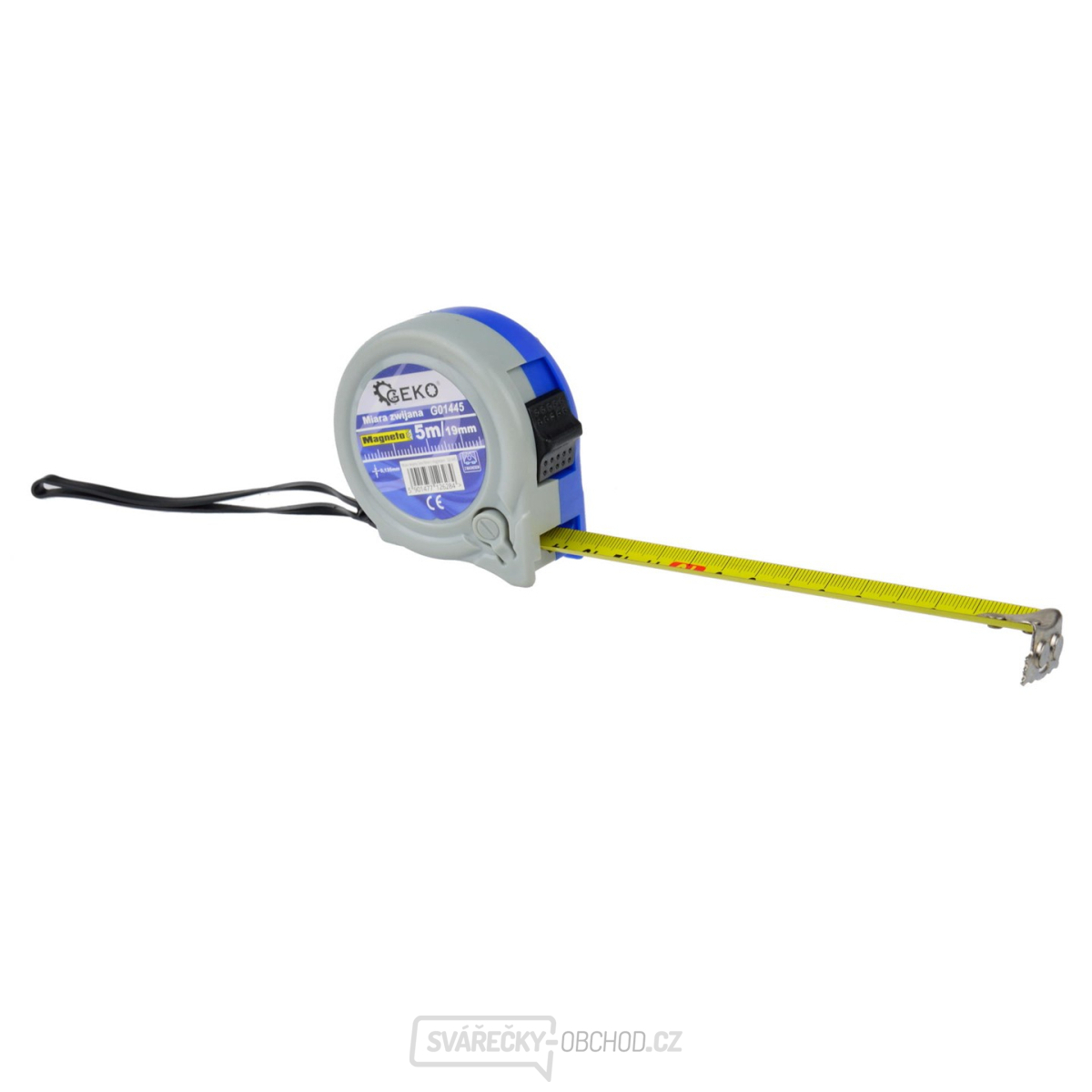 Měřicí páska 5mx19mm s magnetem (12/120)