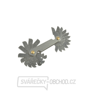 Měřidlo závitů - Měřidlo závitů M0,25-6mm 24el.(100/200) Měřidlo závitů - Měřidlo závitů M0,25-6mm 24el.(100/200) gallery main image