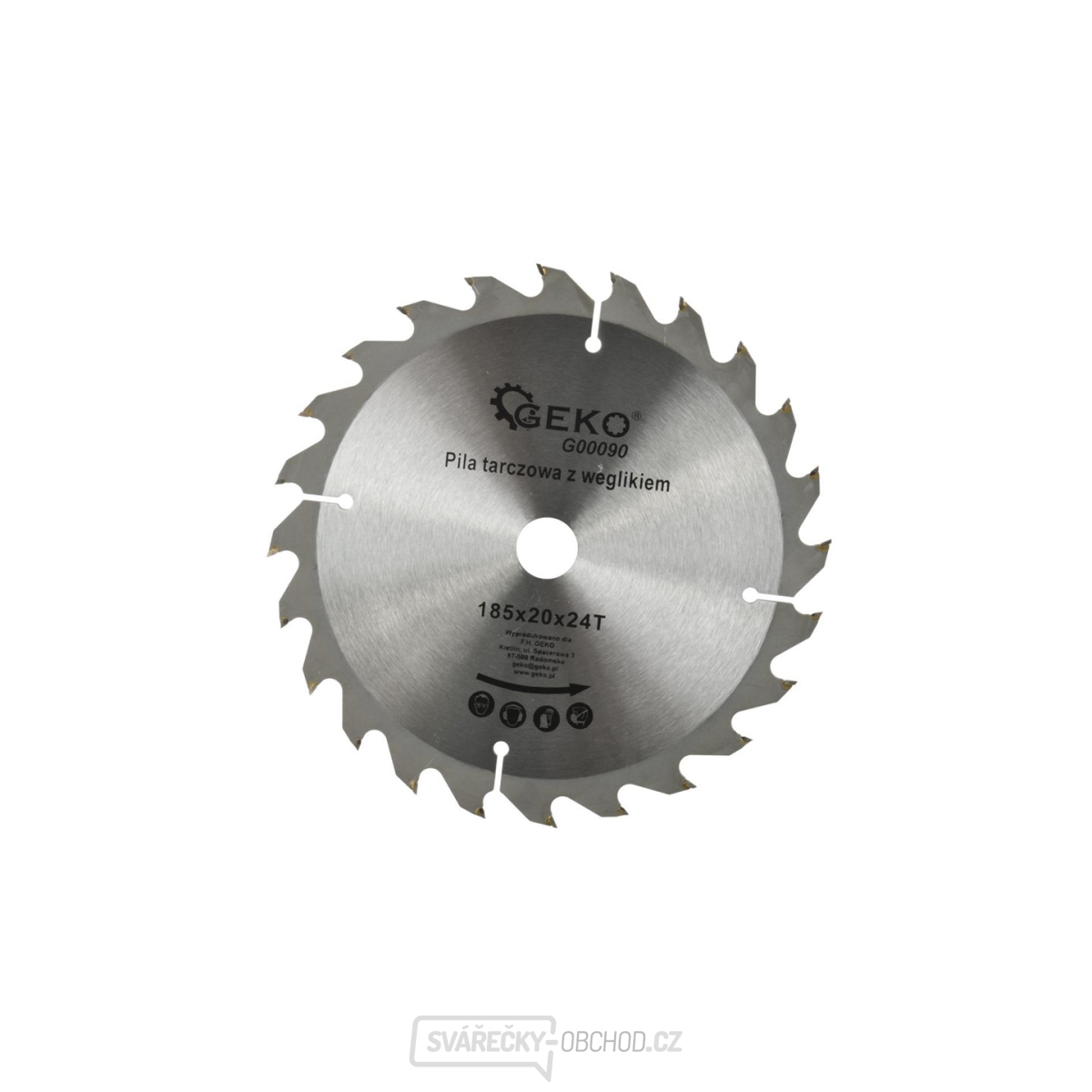 Pilový kotouč 185x20x24T (50) Pilový kotouč 185x20x24T (50) gallery main image