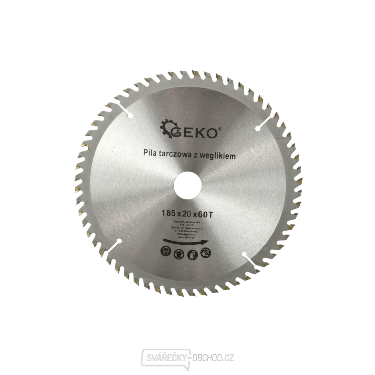 Pilový kotouč 185x20x60T (50/100) Pilový kotouč 185x20x60T (50/100) gallery main image