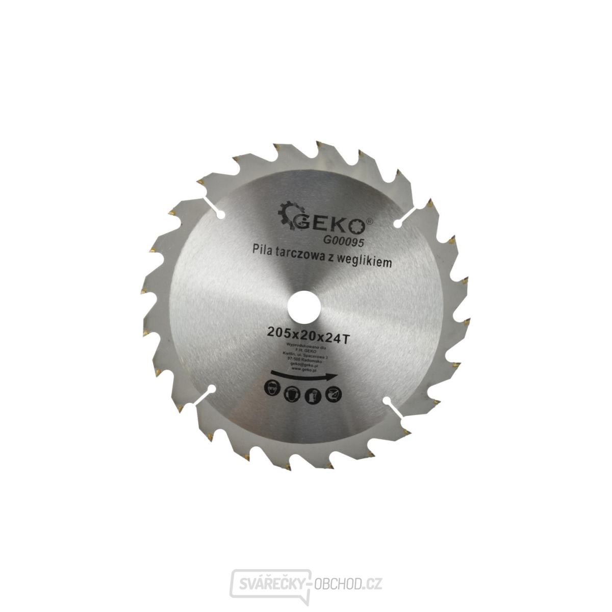 Pilový kotouč 205x20x24T(50) Pilový kotouč 205x20x24T(50) gallery main image