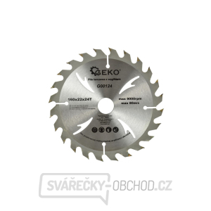 Pilový kotouč na dřevo 160x22x24T(100) Pilový kotouč na dřevo 160x22x24T(100) gallery main image