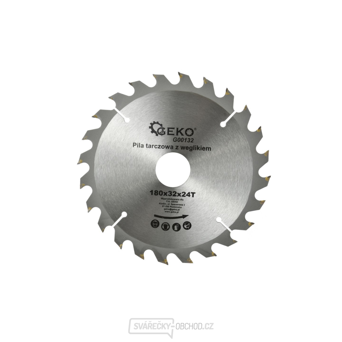 Pilový kotouč na dřevo 180x32x24T(50) Pilový kotouč na dřevo 180x32x24T(50) gallery main image