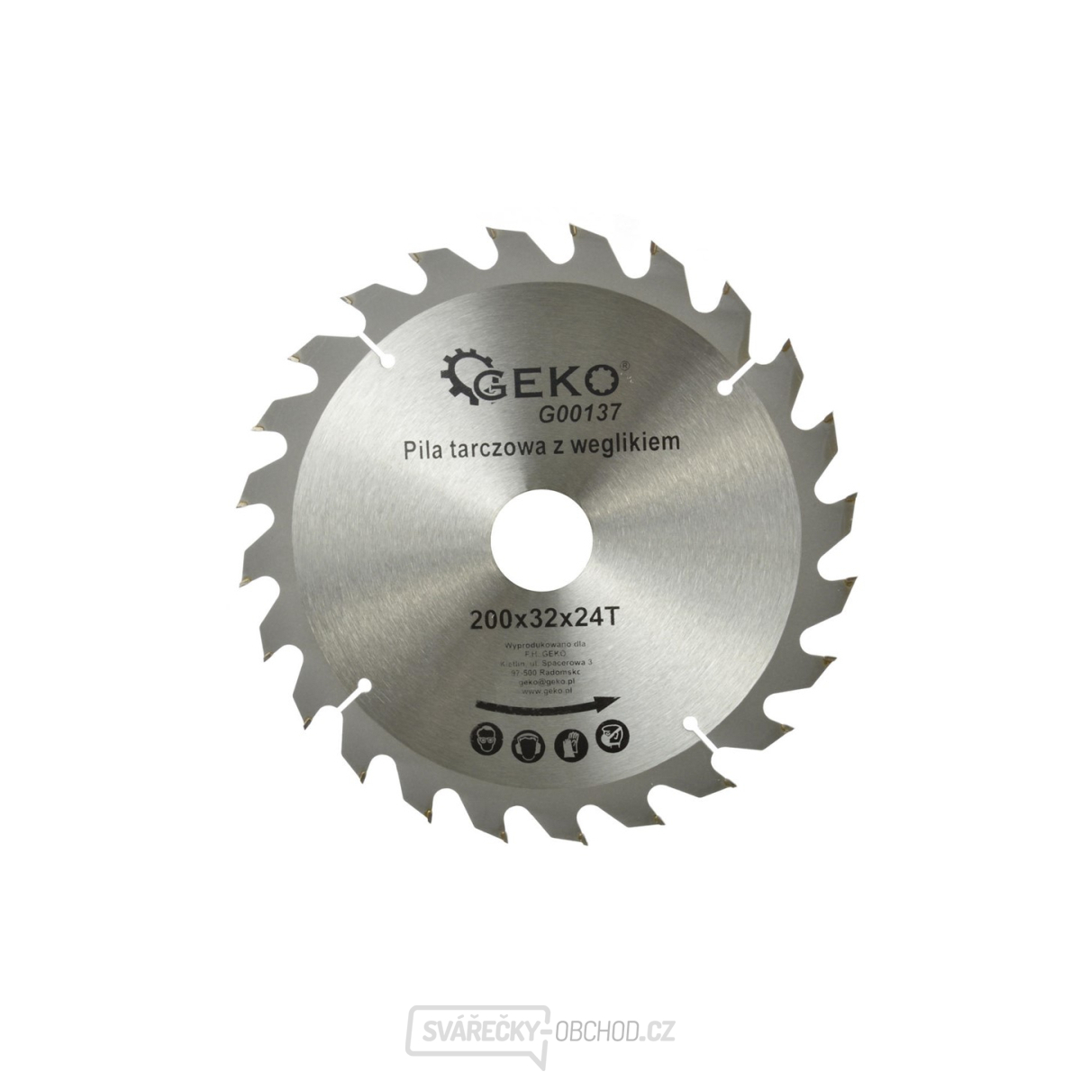 Pilový kotouč 200x32x24T(50) Pilový kotouč 200x32x24T(50) gallery main image
