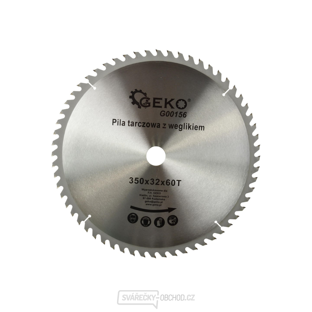 Pilový kotouč na dřevo 350x32x60T(20) Pilový kotouč na dřevo 350x32x60T(20) gallery main image