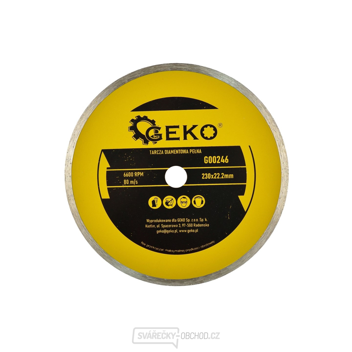 Průměr disku. 230mmx22,23 Full GEKO (25) Průměr disku. 230mmx22,23 Full GEKO (25) gallery main image