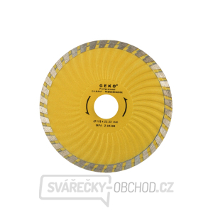 Průměr čepele 125 mm turbo plus GEKO PROFI (100) Průměr čepele 125 mm turbo plus GEKO PROFI (100) gallery main image