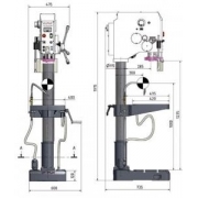 Sloupová převodová vrtačka OPTIdrill B 30 VGM Náhled