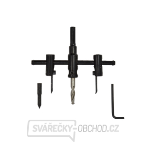 Nastavitelná pila na otvory 30-120 mm pro sádrokarton, dřevo (5/50) Nastavitelná pila na otvory 30-120 mm pro sádrokarton, dřevo (5/50) gallery main image