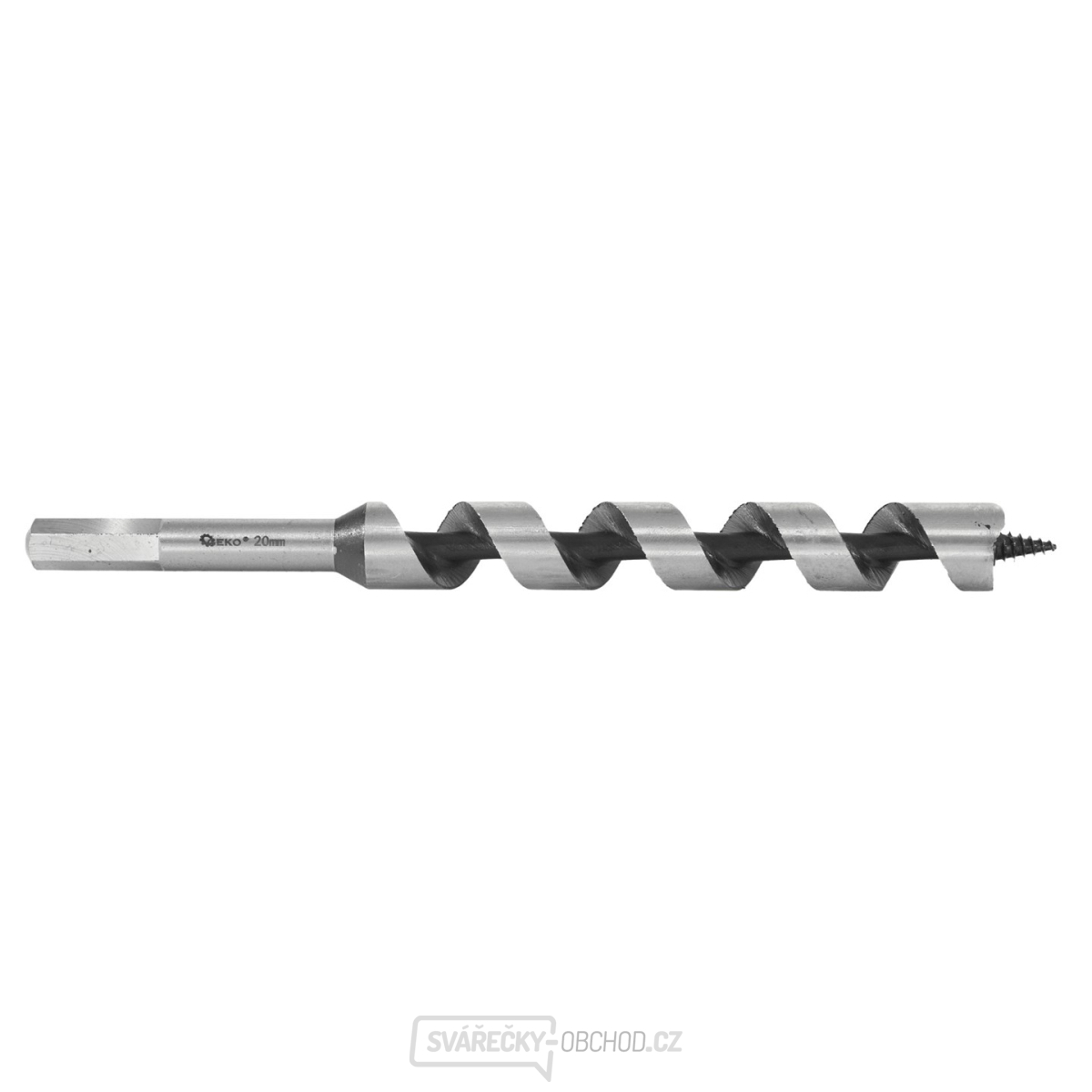 Kroucený vrták - šnek do dřeva 22x230mm (25/50)