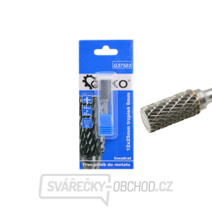 Pilník na kov z tvrdokovu 12x25mm stopka 6mm (čtvercový) (200) gallery main image