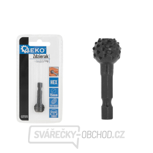 Kulatá rašple na dřevo 15 mm HEX (50/250) Kulatá rašple na dřevo 15 mm HEX (50/250) gallery main image