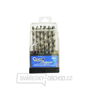 Sada stříbrných kovových vrtáků GEKO 2-8mm/13ks(40) Sada stříbrných kovových vrtáků GEKO 2-8mm/13ks(40) gallery main image