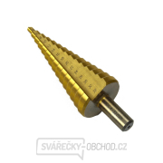 Kuželový vrták HSS TiN 4-32 mm (25/100) Kuželový vrták HSS TiN 4-32 mm (25/100) gallery main image