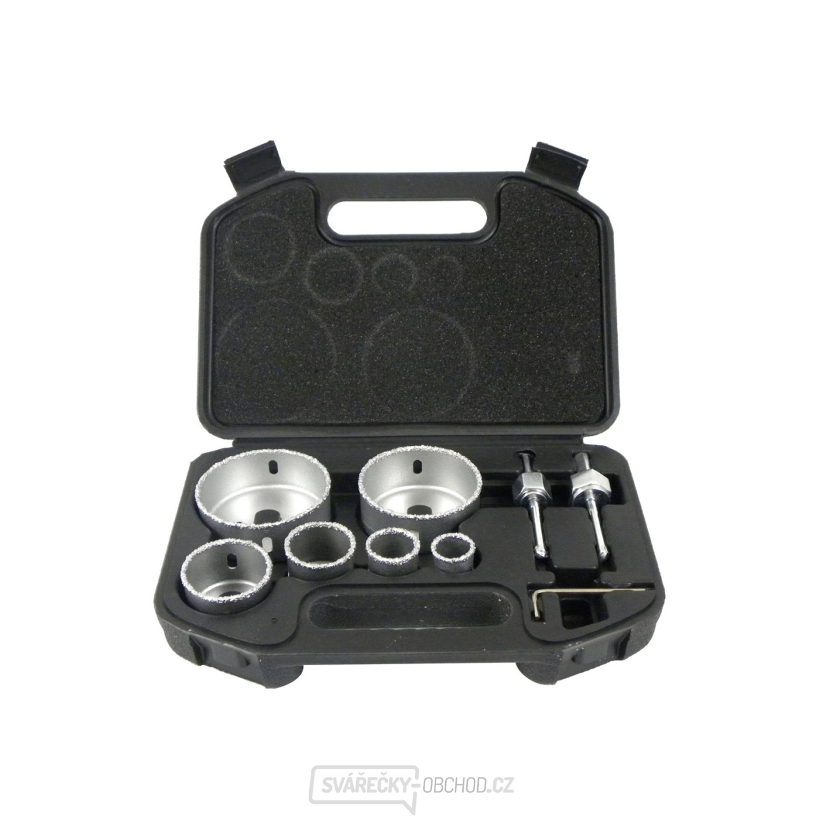 Sada vrtáků z tvrdokovu 22-73 mm 9el.(24)