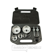 Sada vrtáků z tvrdokovu 22-73 mm 9el.(24) náhled