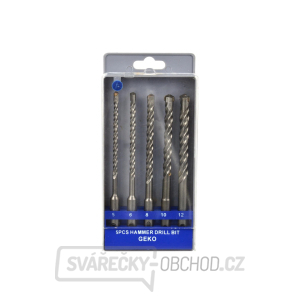 Sada vrtáků SDS Plus 5-12mm,5el (50) Sada vrtáků SDS Plus 5-12mm,5el (50) gallery main image