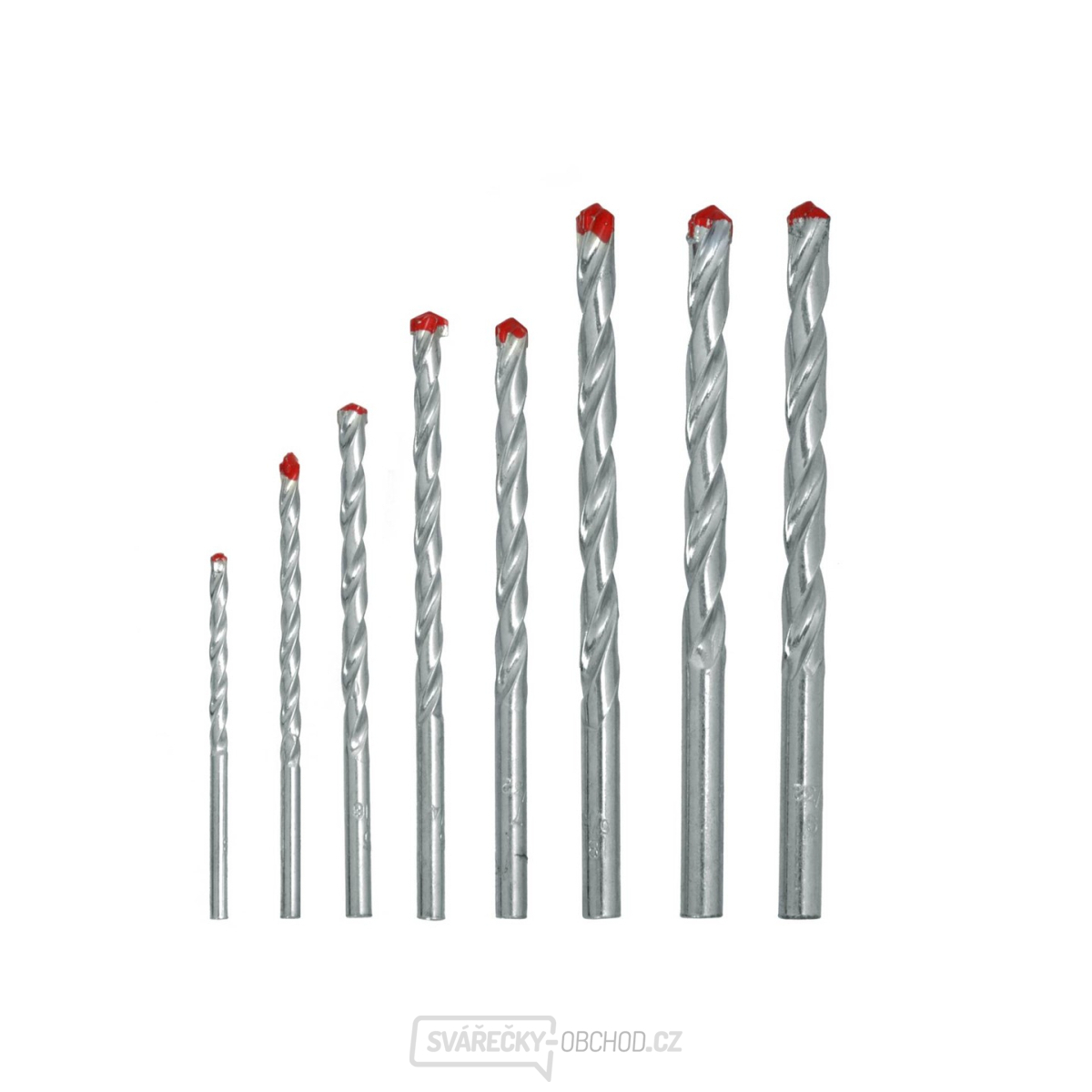 Sada vrtáků do kamene 3-10mm/8el.Geko(100/150) Sada vrtáků do kamene 3-10mm/8el.Geko(100/150) gallery main image