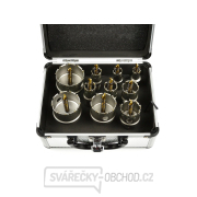 Sada vidlicových pil na kov s titanovými vrtáky 10ks. 16-53mm  Náhled