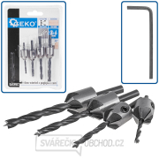 Sada zápustných vrtáků 5 ks (25/100) Sada zápustných vrtáků 5 ks (25/100) gallery main image