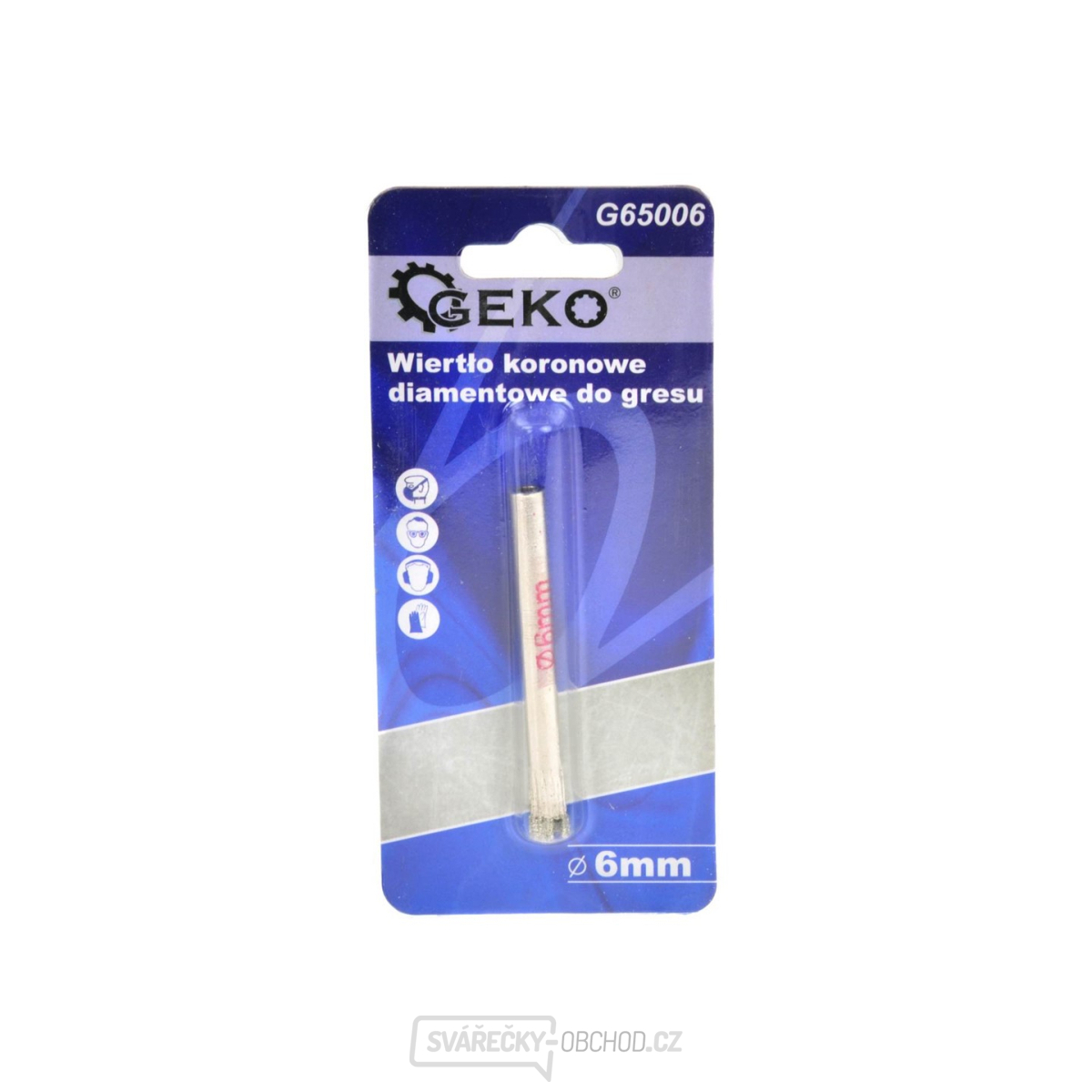 Diamantový vrták na kameninu 6 mm (1/50/100/500) Diamantový vrták na kameninu 6 mm (1/50/100/500) gallery main image